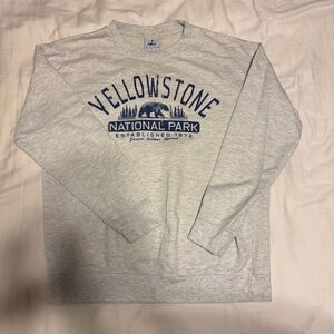 Yellowstone national park sweatshirt